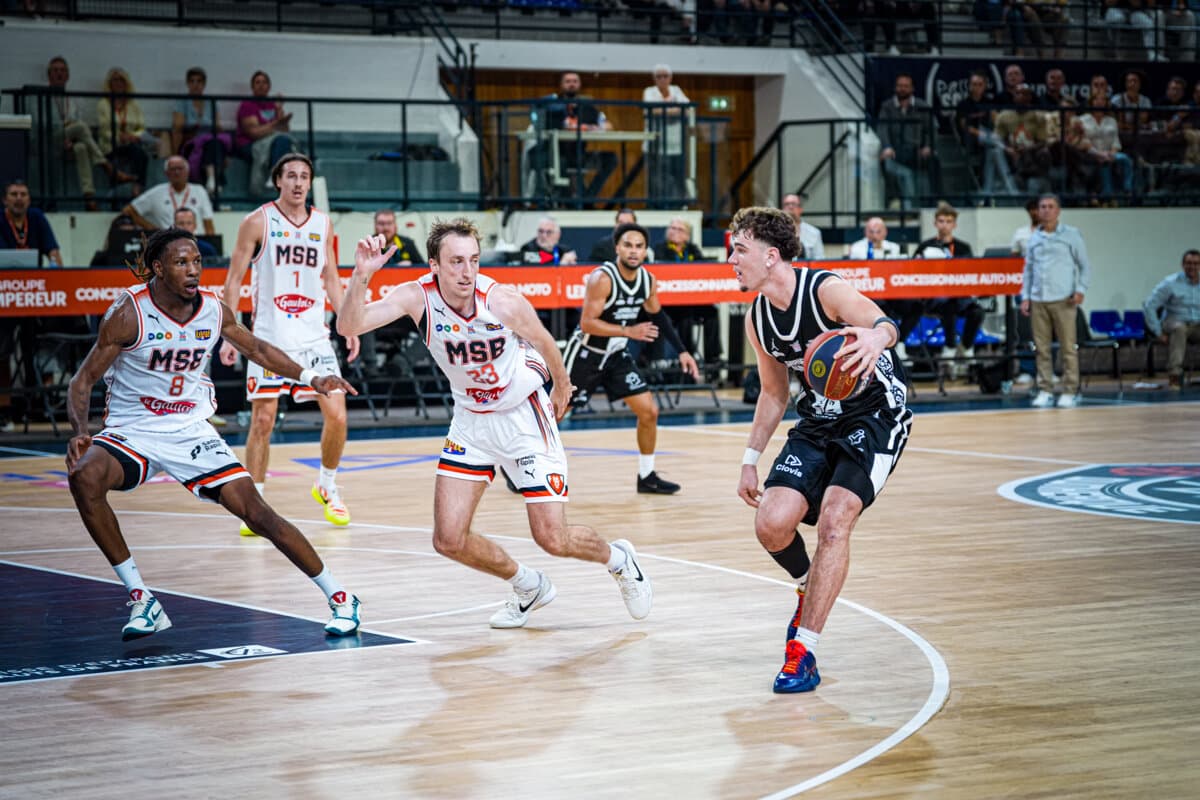 Louka Letailleur (Gravelines) face à Le Mans, Betclic ELITE, 26 septembre 2026