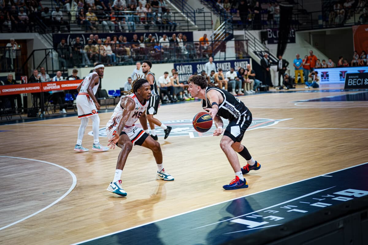 Louka Letailleur (Gravelines) face à Le Mans, Betclic ELITE, 26 septembre 2026