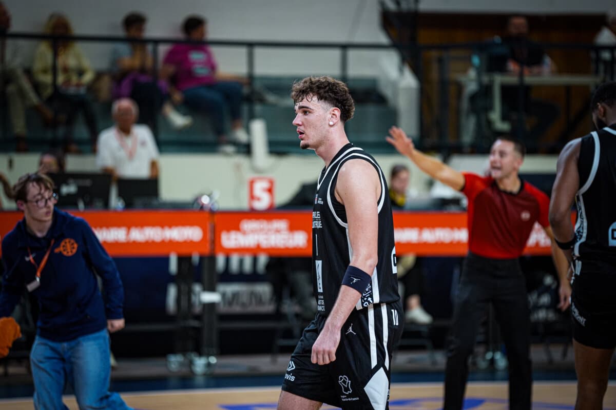 Louka Letailleur (Gravelines) face à Le Mans, Betclic ELITE, 26 septembre 2026