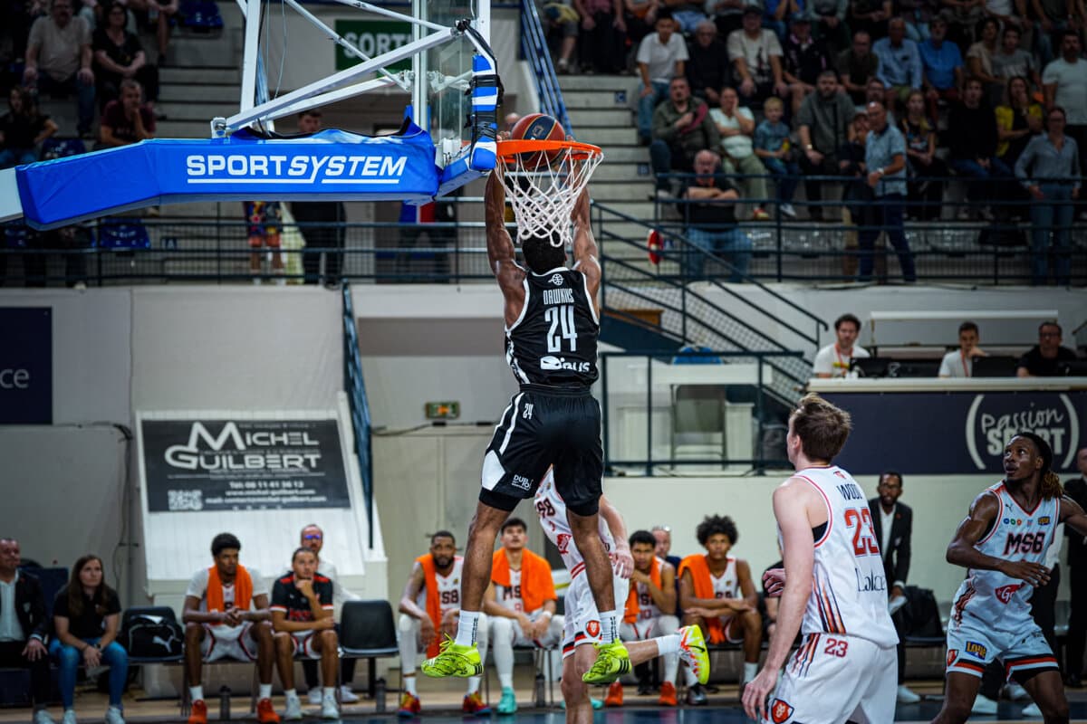Aubrey Dawkins (Gravelines) face à Le Mans, Betclic ELITE, 26 septembre 2026