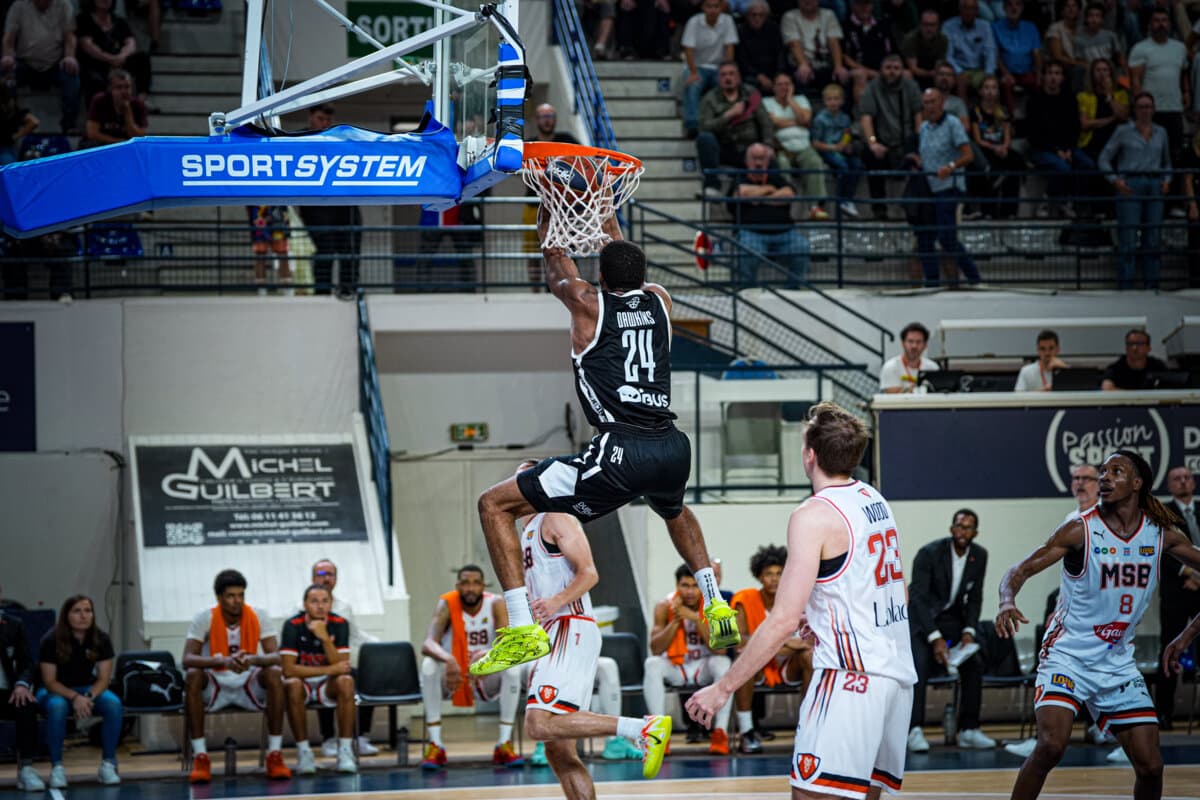 Aubrey Dawkins (Gravelines) face à Le Mans, Betclic ELITE, 26 septembre 2026