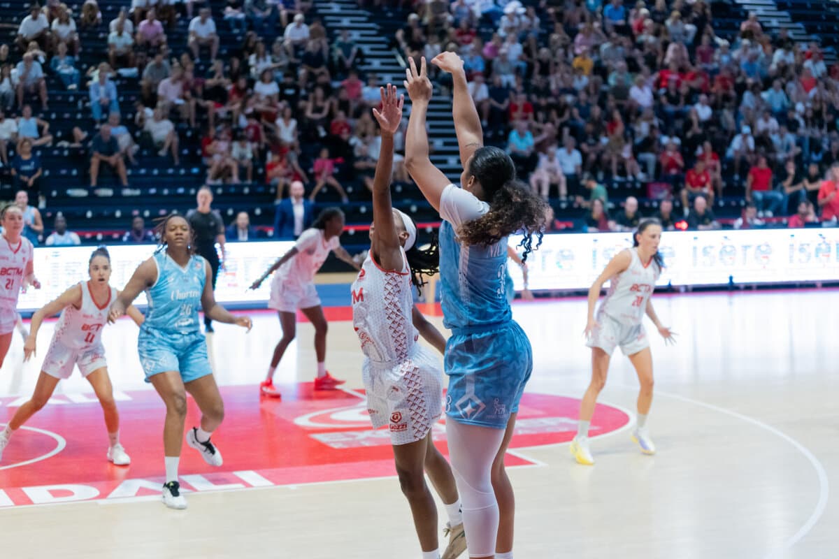 Javyn Nicholson (Chartres Féminin) face à La Tronche Meylan, La Boulangère Wonderligue, 27 septembre 2026