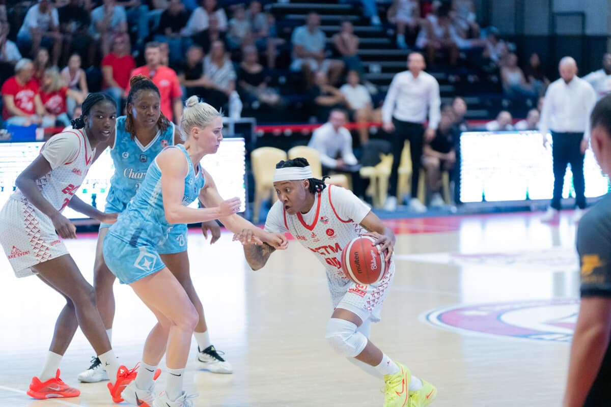 Jasmine Thomas (La Tronche Meylan) face à Chartres Féminin, La Boulangère Wonderligue, 27 septembre 2026