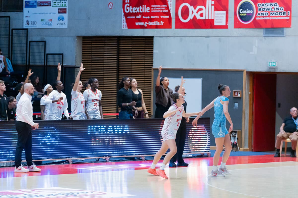 Nathalie Desset (La Tronche Meylan) face à Chartres Féminin, La Boulangère Wonderligue, 27 septembre 2026