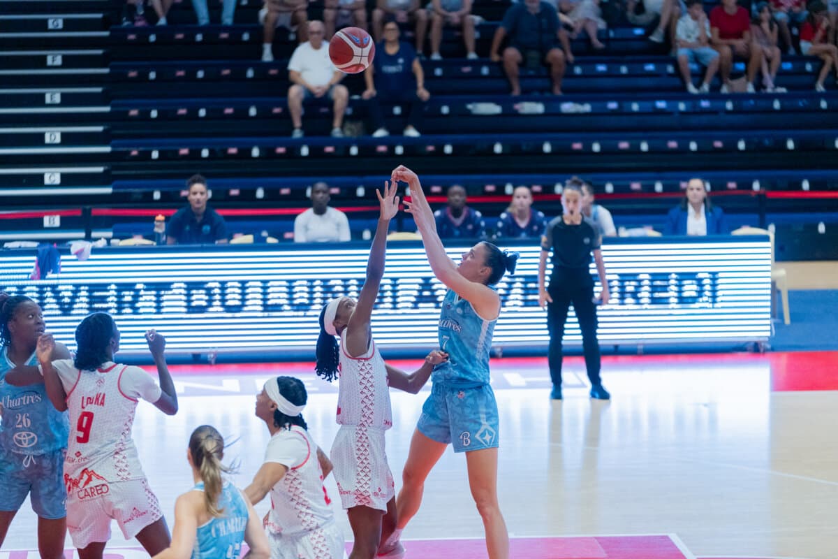 Clarisse Legrand (Chartres Féminin) face à La Tronche Meylan, La Boulangère Wonderligue, 27 septembre 2026