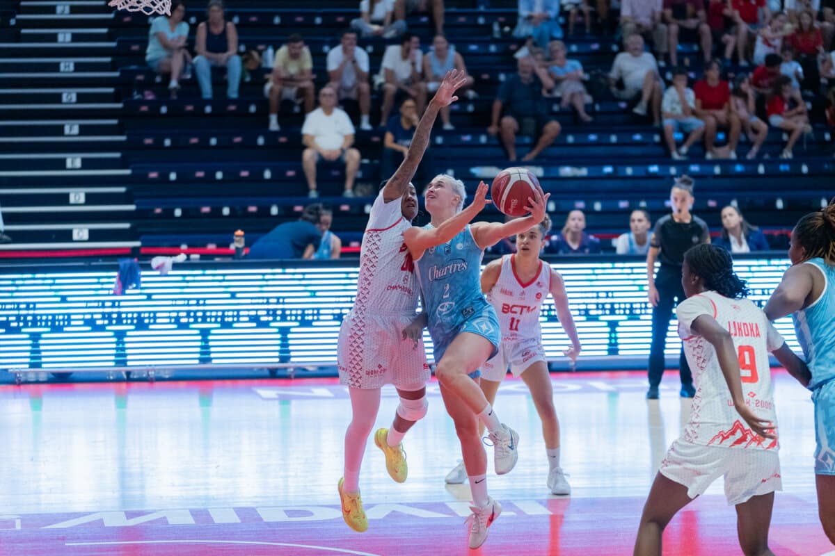 Yvanna Enjolvy (Chartres Féminin) face à La Tronche Meylan, La Boulangère Wonderligue, 27 septembre 2026