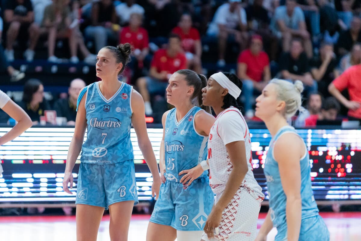 Coralie Chabrier et Clarisse Legrand (Chartres Féminin) face à La Tronche Meylan, La Boulangère Wonderligue, 27 septembre 2026