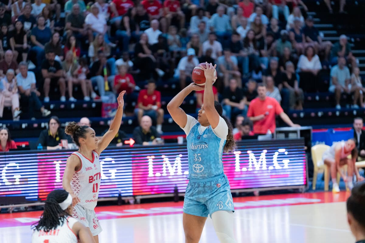 Javyn Nicholson (Chartres Féminin) face à La Tronche Meylan, La Boulangère Wonderligue, 27 septembre 2026