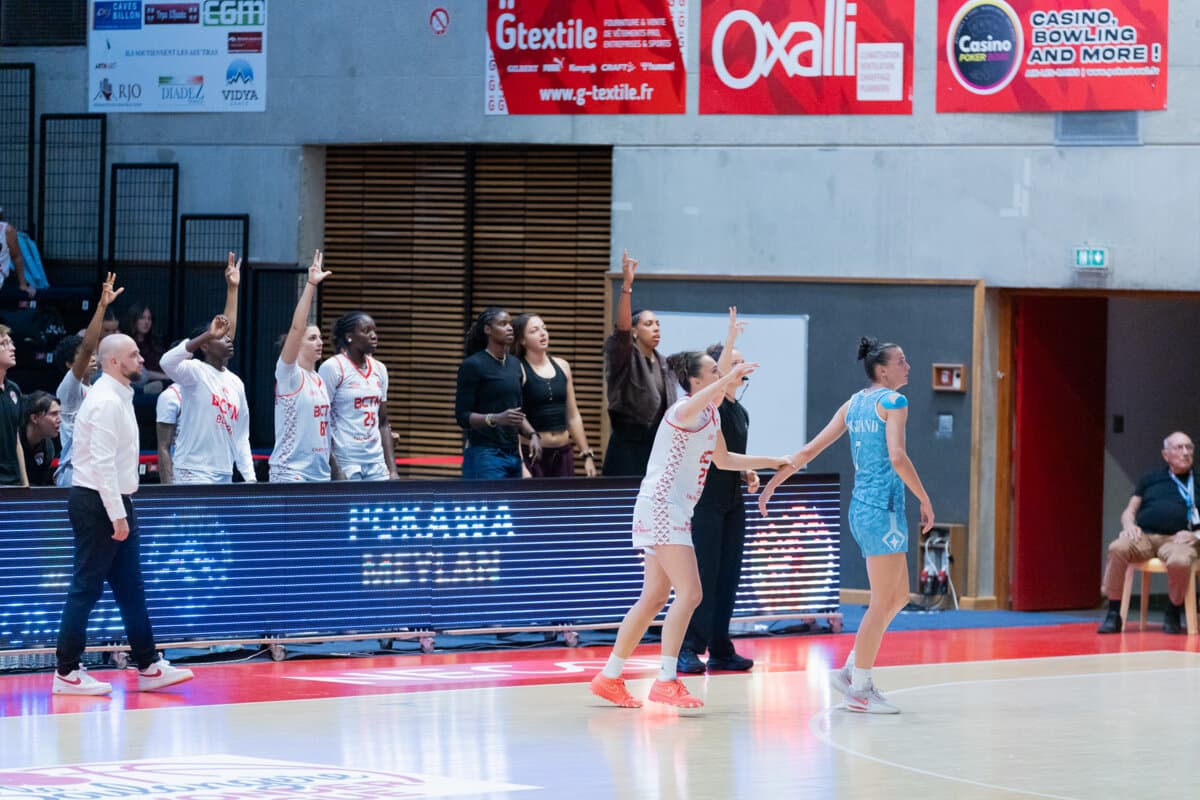 Nathalie Desset (La Tronche Meylan) face à Chartres Féminin, La Boulangère Wonderligue, 27 septembre 2026