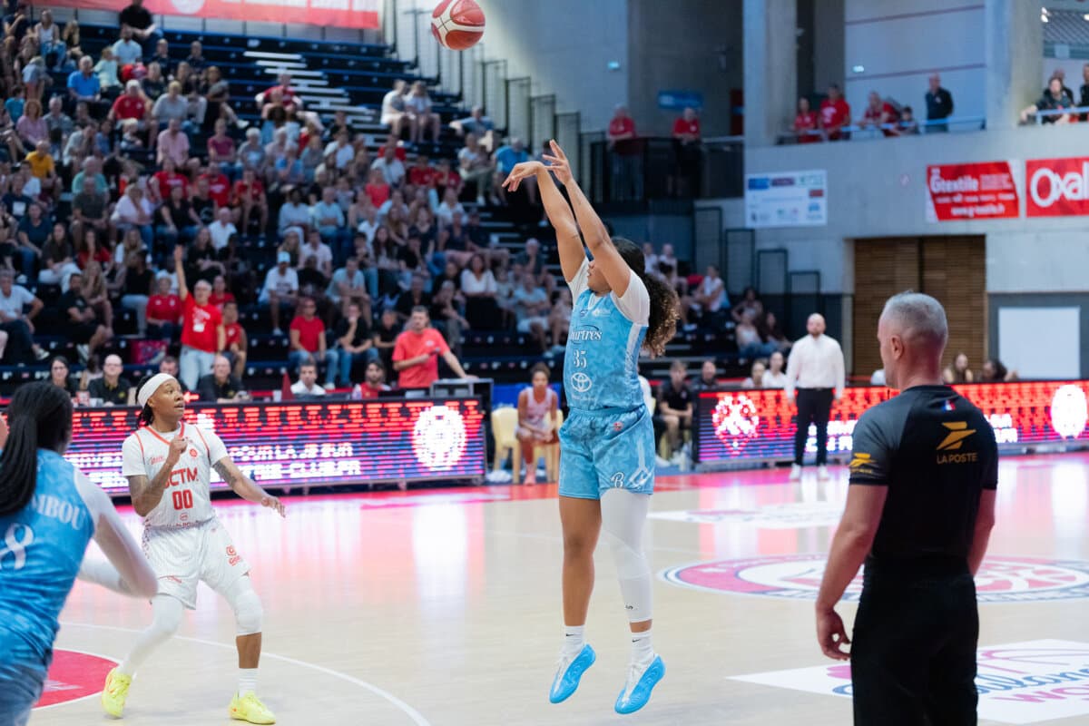 Javyn Nicholson (Chartres Féminin) face à La Tronche Meylan, La Boulangère Wonderligue, 27 septembre 2026