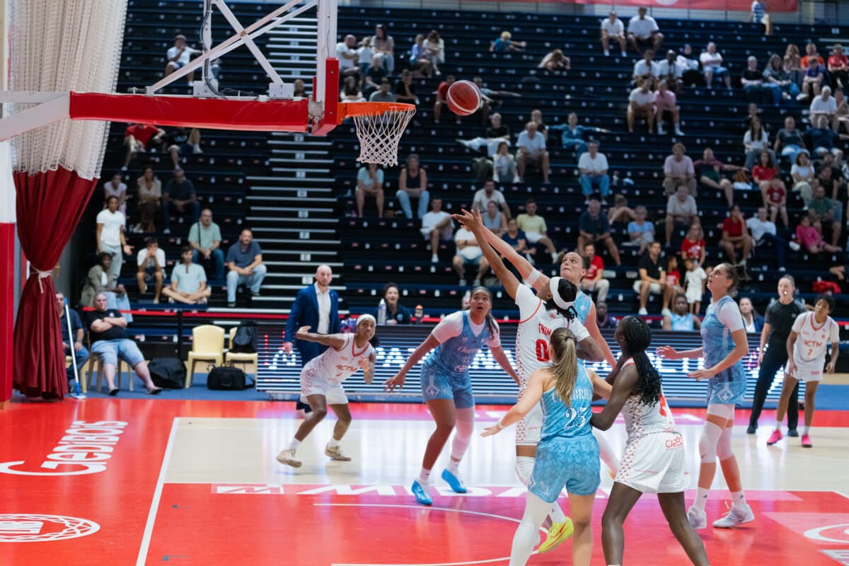 Jasmine Thomas (La Tronche Meylan) face à Chartres Féminin, La Boulangère Wonderligue, 27 septembre 2026