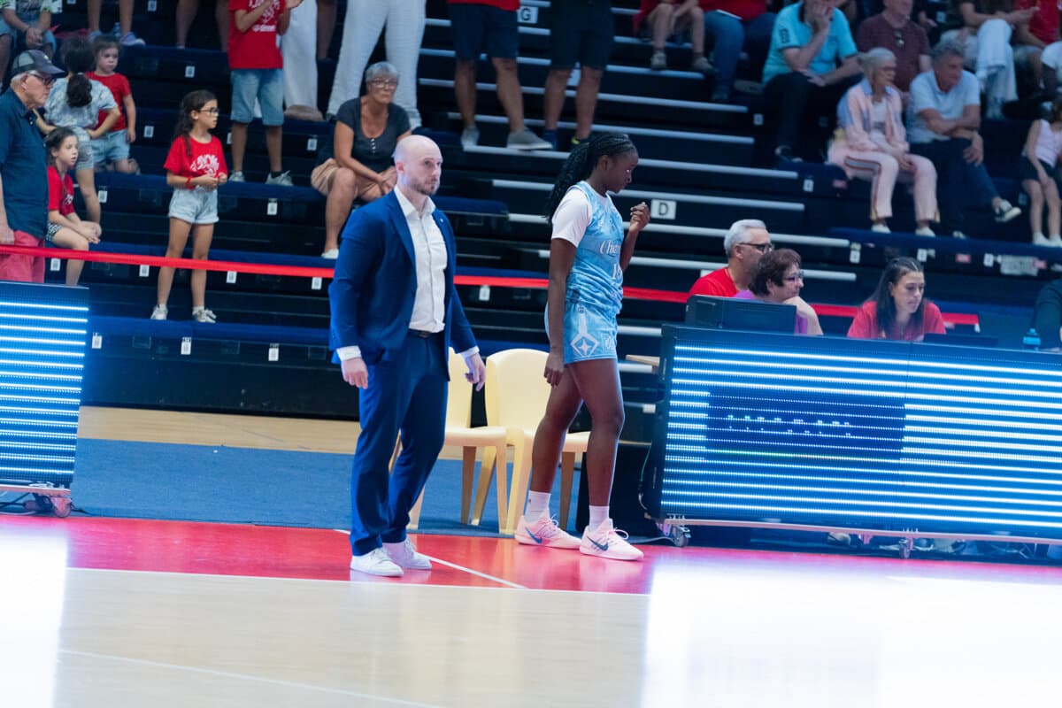 Céline Gomis (Chartres Féminin) face à La Tronche Meylan, La Boulangère Wonderligue, 27 septembre 2026
