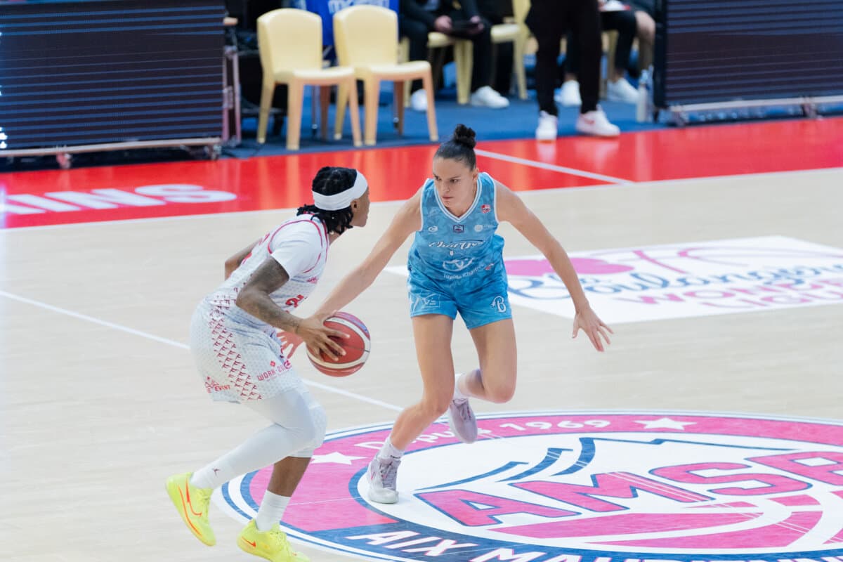 Ashunae Durant (La Tronche Meylan) face à Clarisse Legrand (Chartres Féminin), La Boulangère Wonderligue, 27 septembre 2026