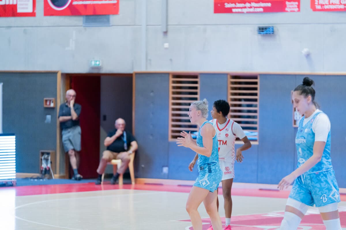 Yvanna Enjolvy (Chartres Féminin) face à La Tronche Meylan, La Boulangère Wonderligue, 27 septembre 2026