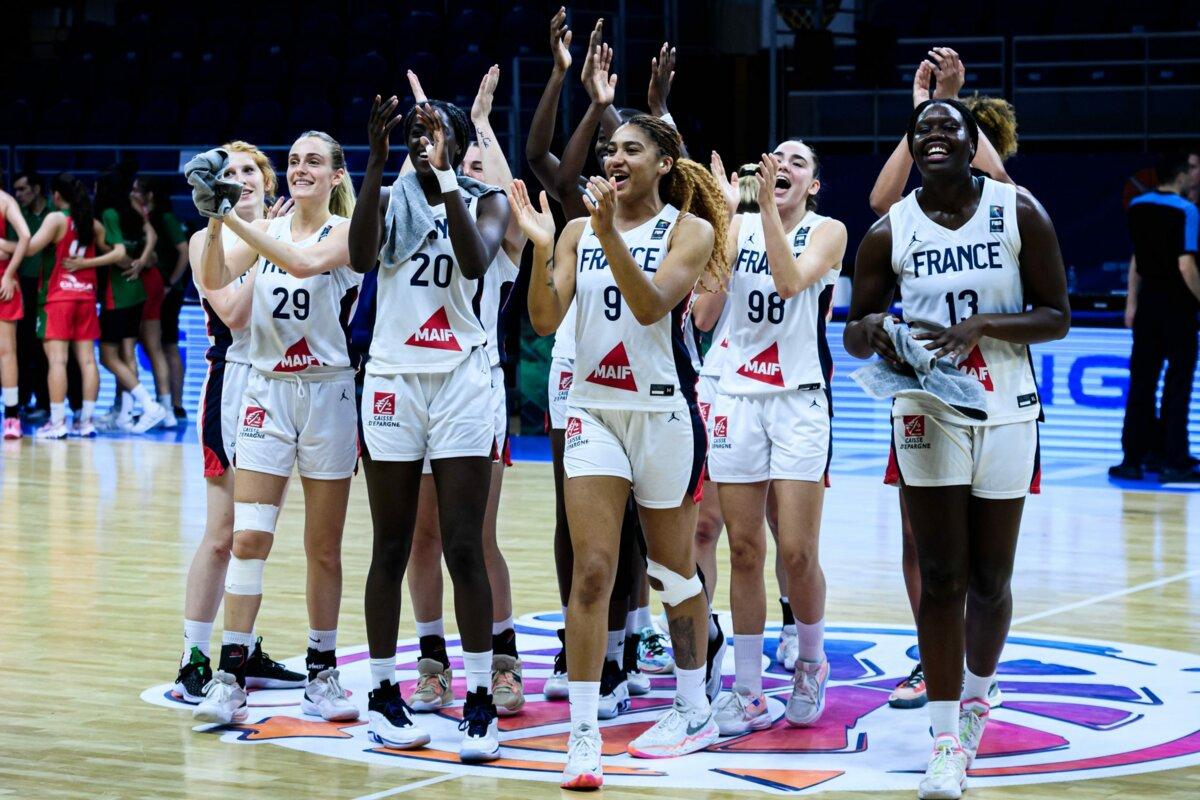 L&rsquo;équipe de France U20 féminine écrase le Portugal et rejoint les demi-finales