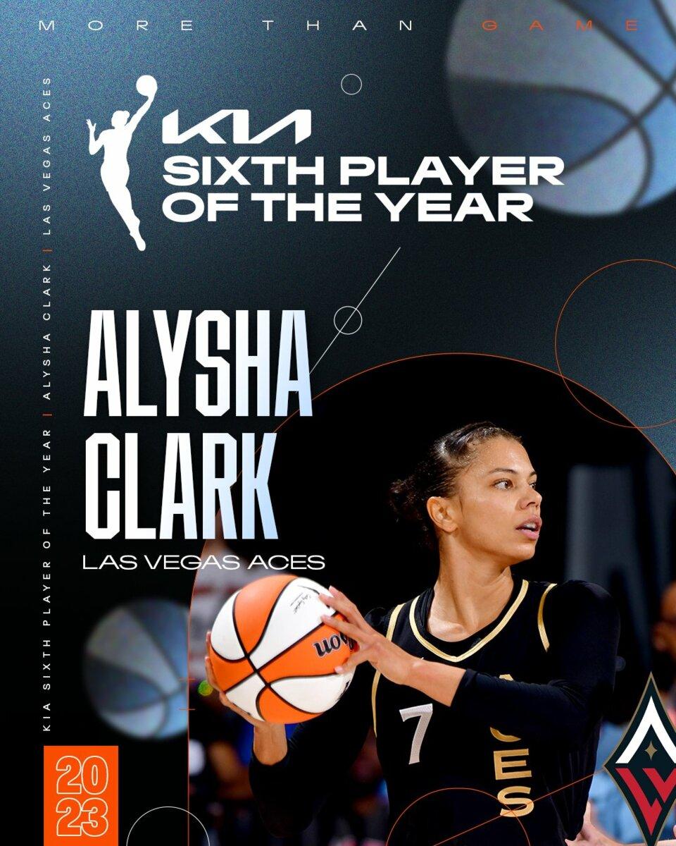 Alysha Clark élue meilleure sixième femme de la saison 2023 de WNBA
