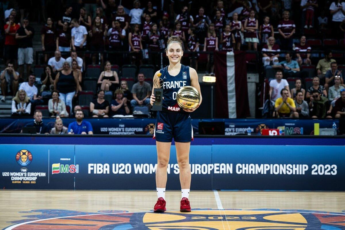 Carla Leite nommée MVP de l&rsquo;EuroBasket U20 2023
