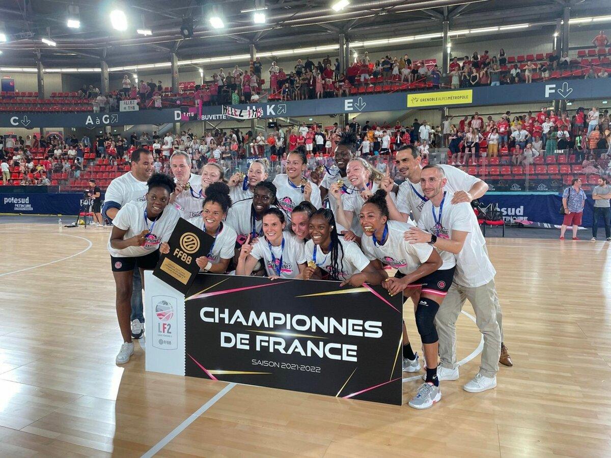 Champion de LF2, Toulouse remonte en Ligue Féminine