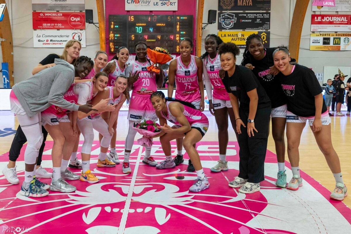 Charnay fait tomber l&rsquo;ASVEL Féminin, Bourges reste leader