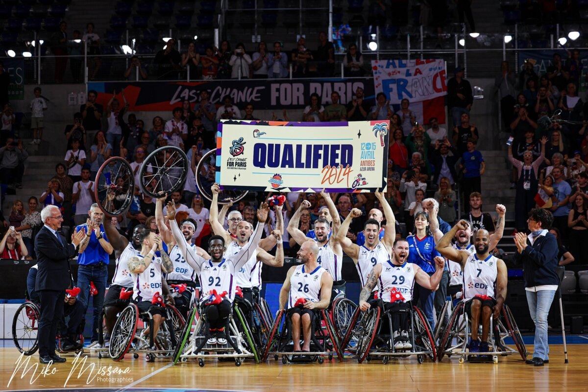 L&rsquo;équipe de France qualifiée pour les Jeux paralympiques, une première depuis 20 ans !
