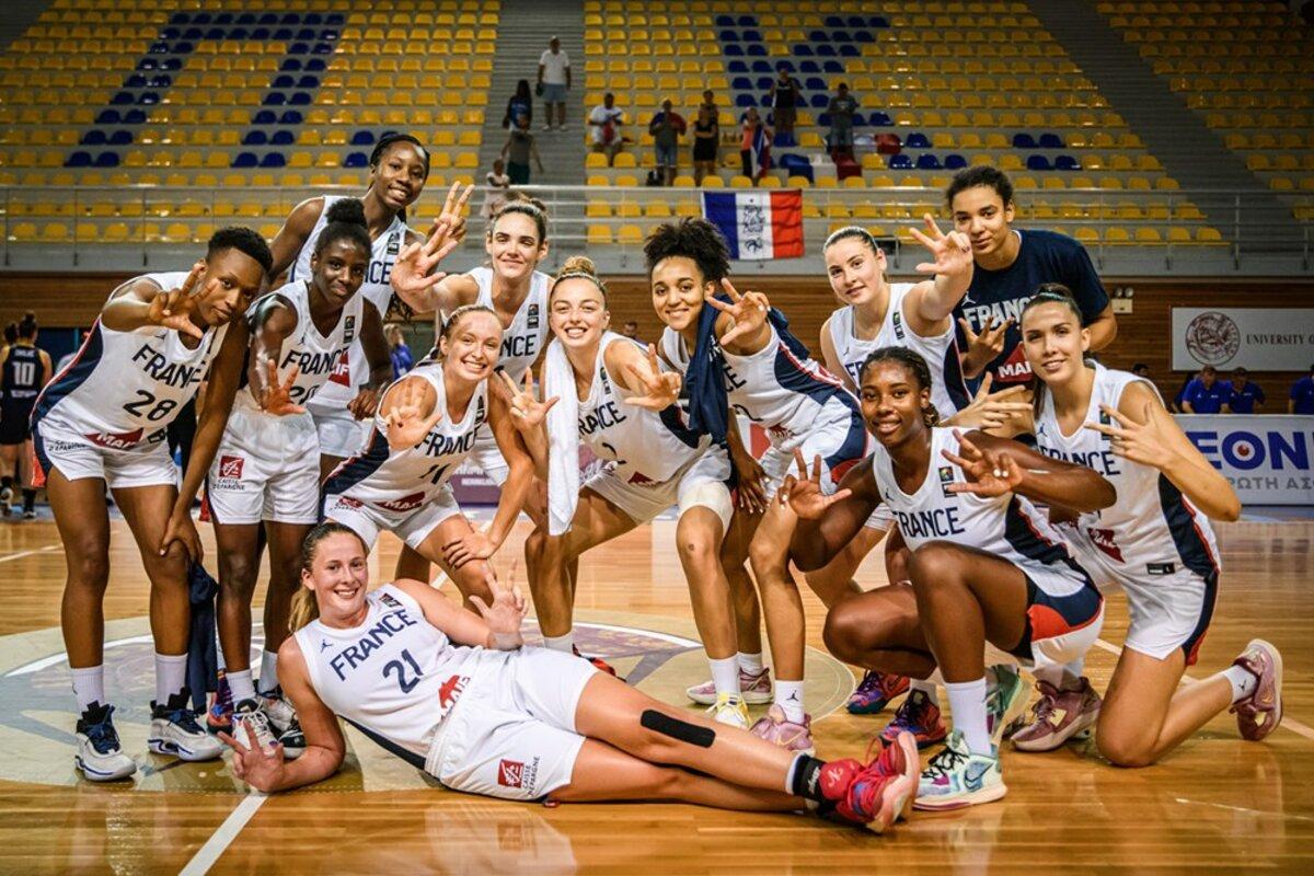 110 à 28 : L&rsquo;équipe de France U18 féminine explose la Bosnie-Herzégovine