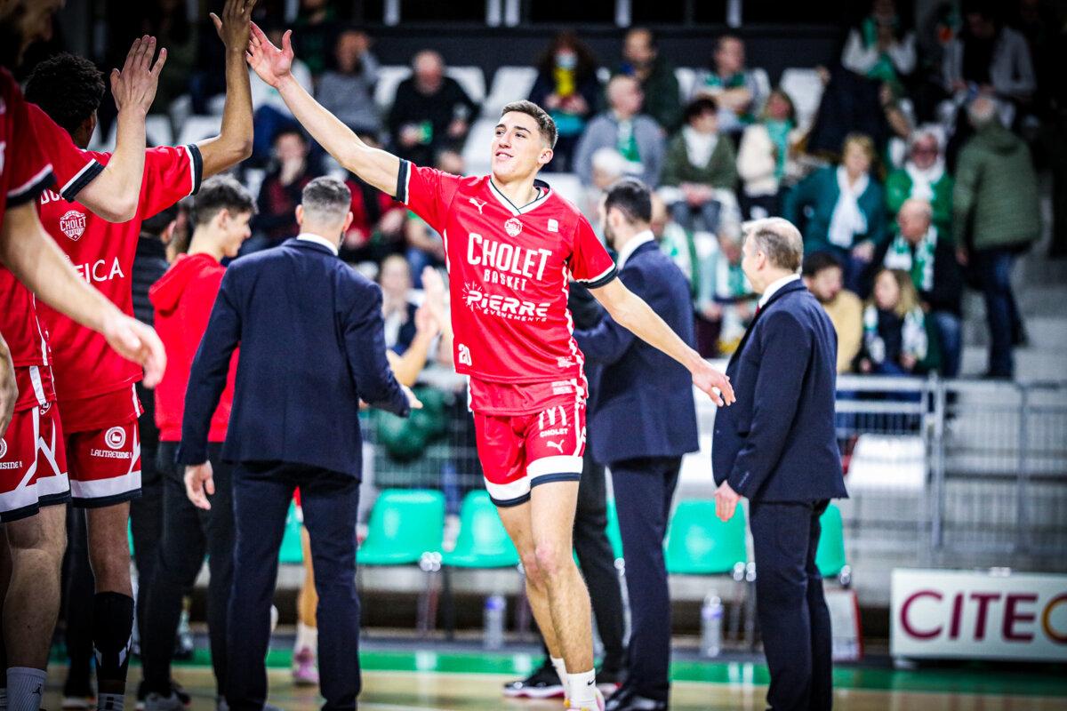Cholet Basket : Matéo Bordes a fait ses débuts professionnels
