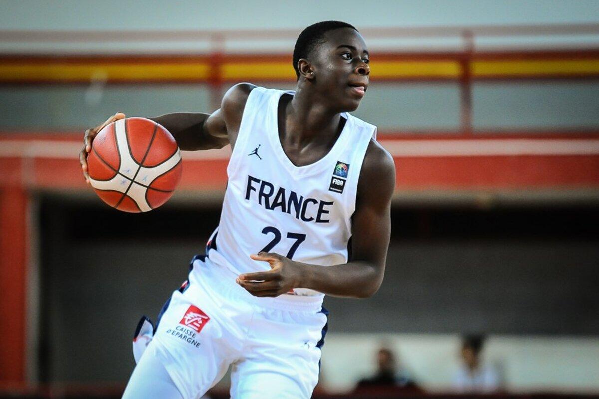 Killyan Touré seul Français au Basketball Without Borders Europe 2023