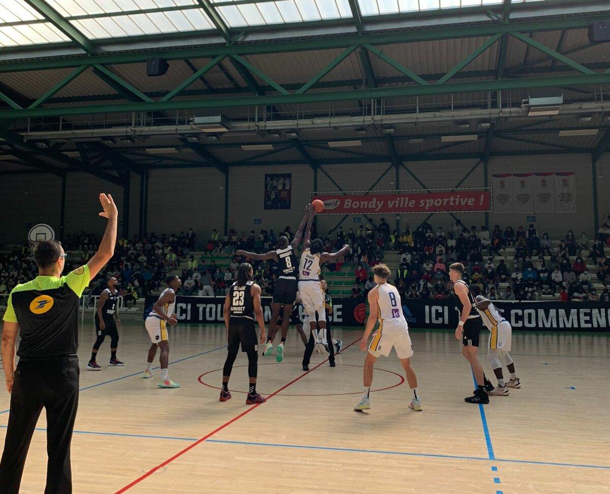 Le Paris Basketball s&rsquo;en sort contre l&rsquo;Étoile Angers Basket
