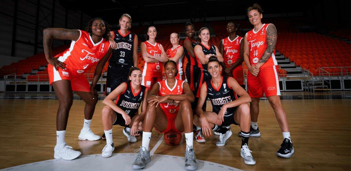 Le Tango Bourges Basket présente ses maillots 2021-2022