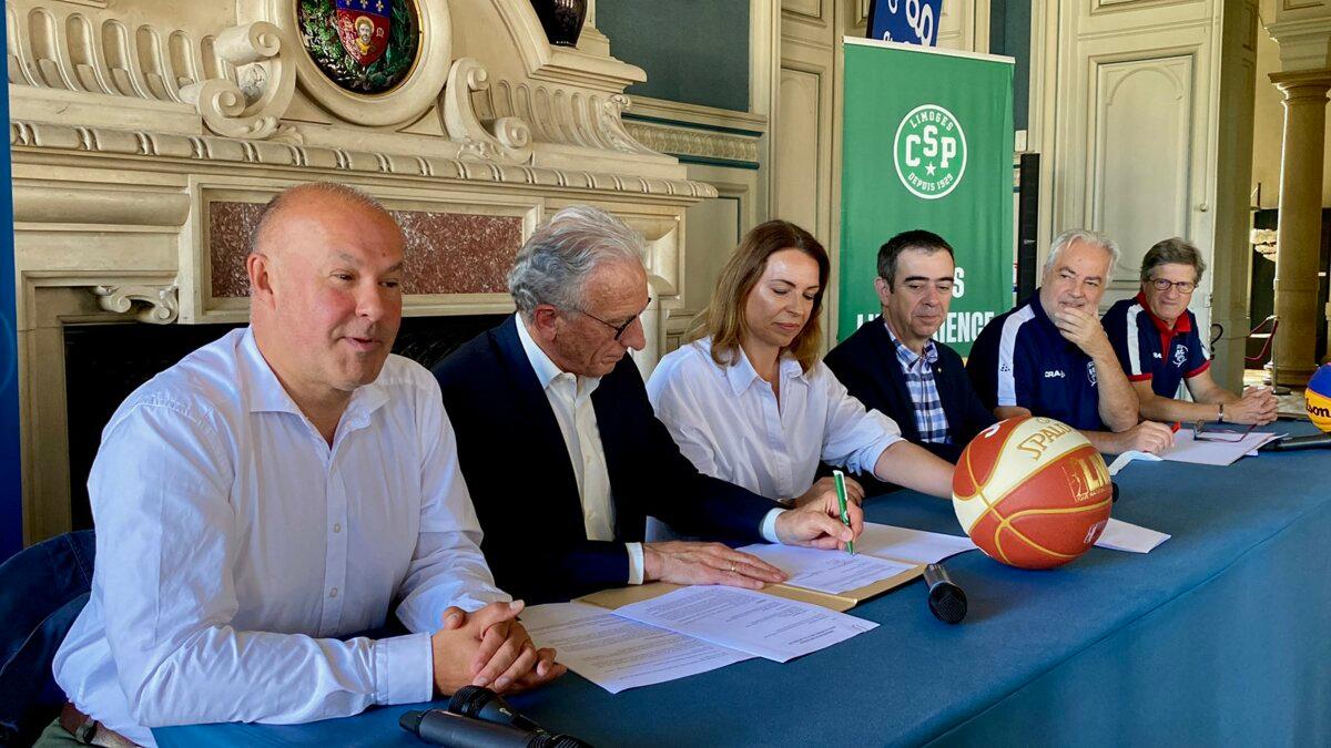 Le Limoges CSP et le Limoges ABC signent un partenariat