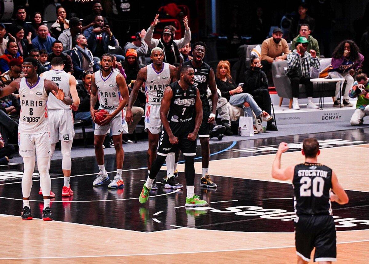 L&rsquo;Élan Béarnais se donne de l&rsquo;air en résistant au Paris Basketball