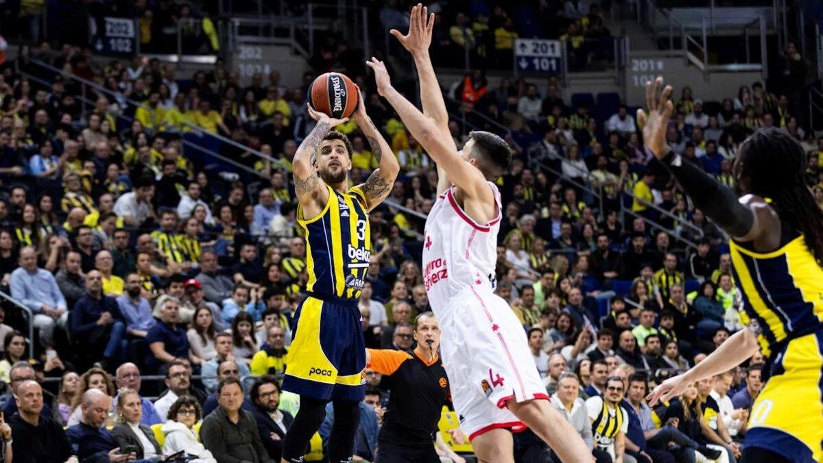 24 tirs primés : le Fenerbahçe fait péter le record de paniers à 3-points