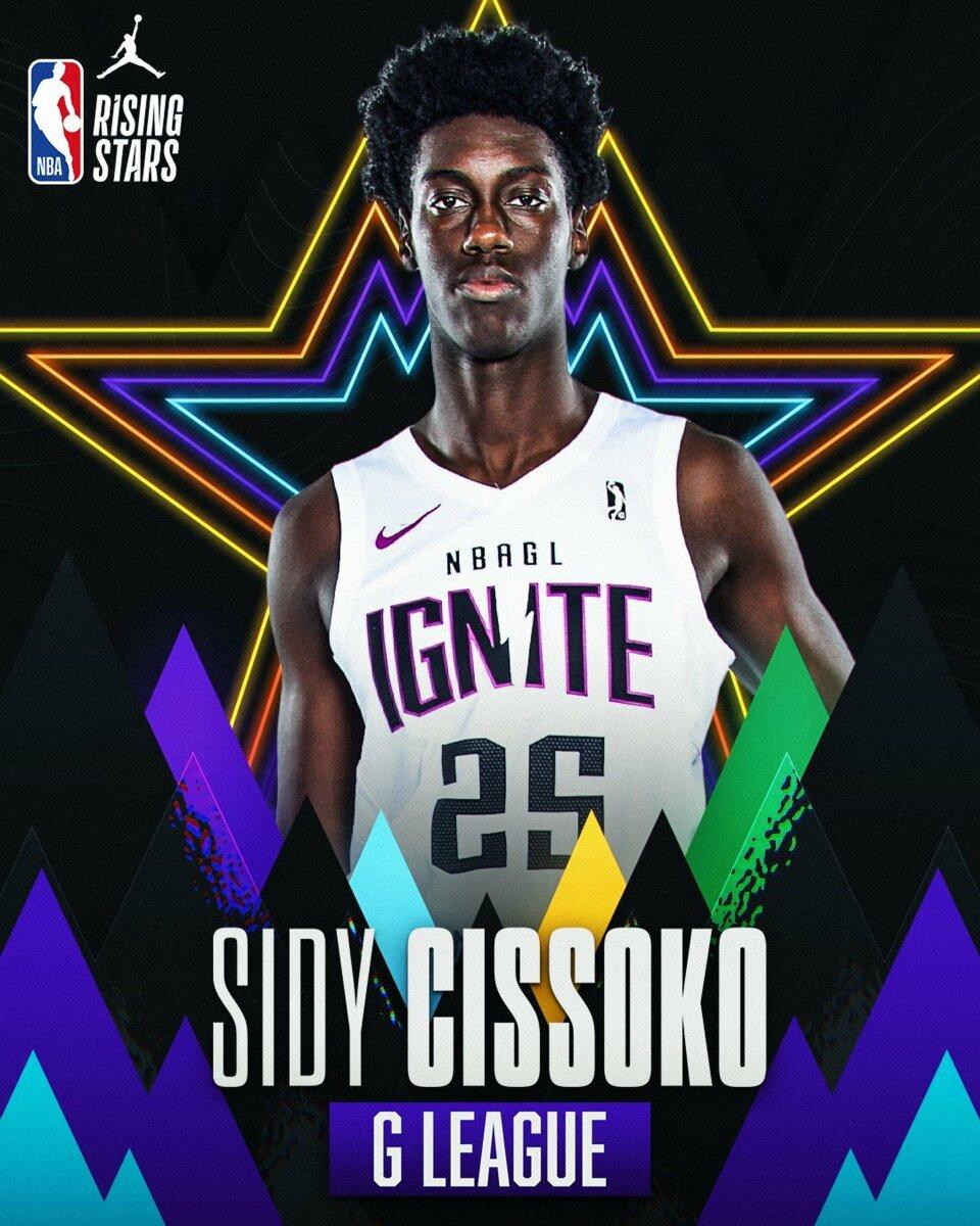 Sidy Cissoko sélectionné au Rising Stars du All-Star Game NBA