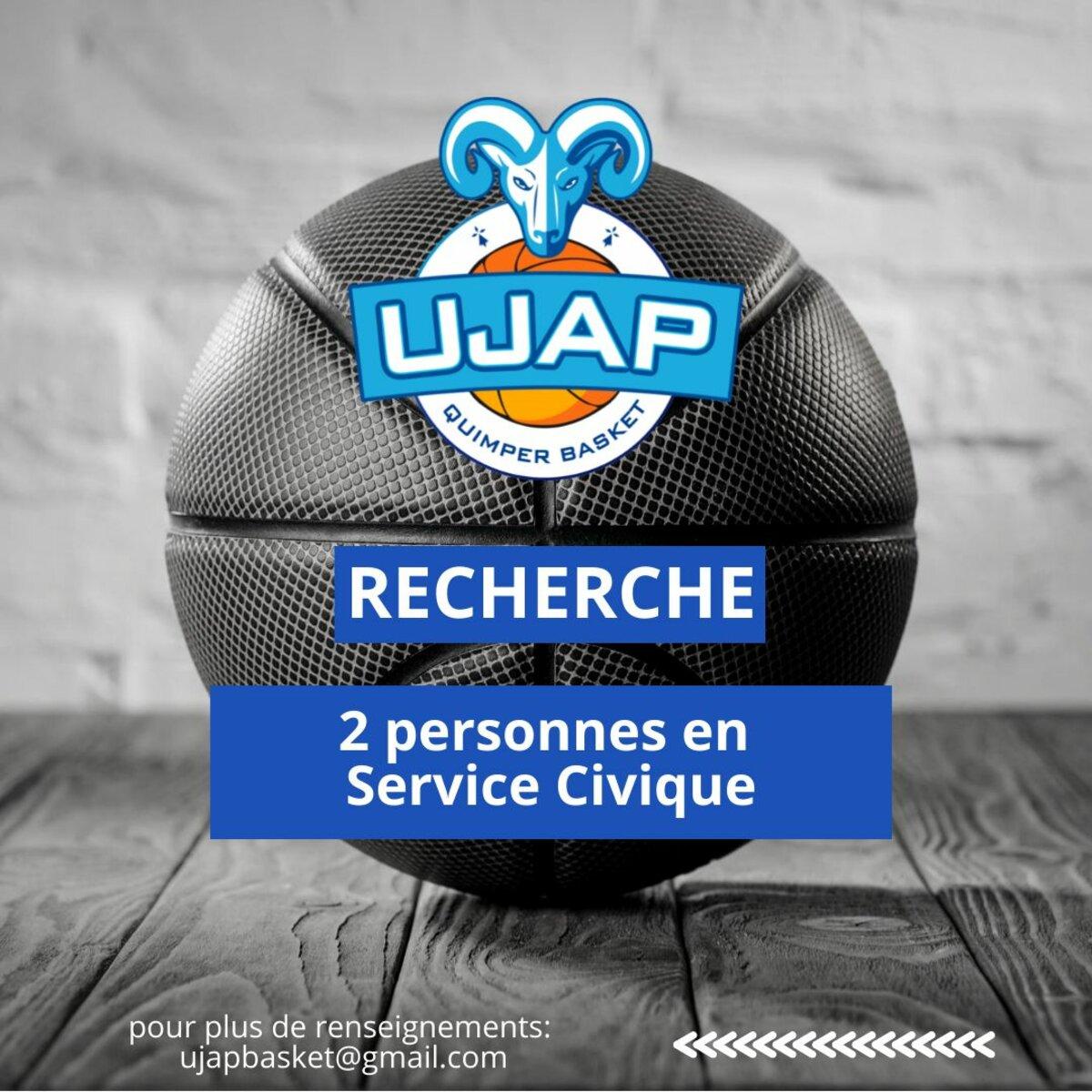L&rsquo;UJAP Quimper recrute 2 services civiques