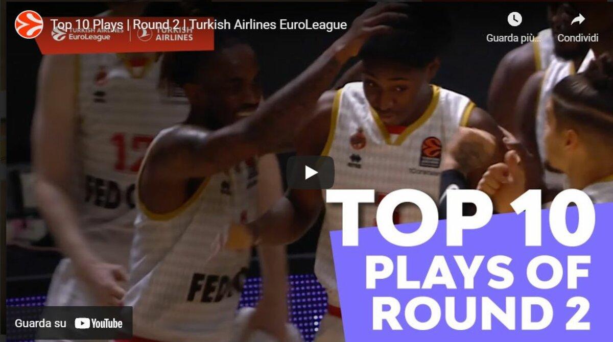 [Vidéo] Pour sa première en EuroLeague, Rudy Demahis-Ballou n°1 du Top 10 de la semaine !