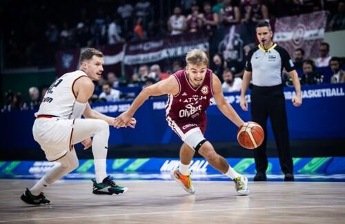 Artūrs Žagars Lettonie 2023 FIBA