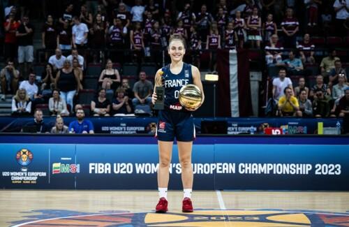 Carla Leite nommée MVP de l&rsquo;EuroBasket U20 2023