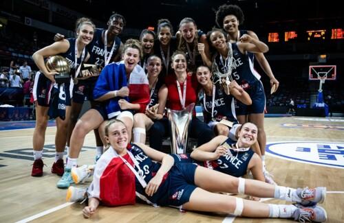équipe de France U20 2023 champion FIBA 1