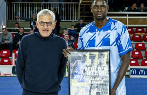Serge Mourtala devient le 2e joueur le plus capé de Vichy-Clermont