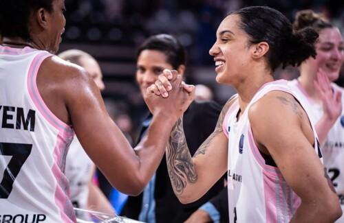 Basket Landes gagne le derby, Gabby Williams (43 d&rsquo;évaluation) et Virginie Brémont (triple-double) cartonnent