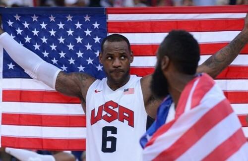 LeBron James Team USA 2012 FIBA