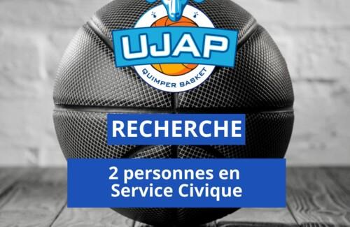 L&rsquo;UJAP Quimper recrute 2 services civiques