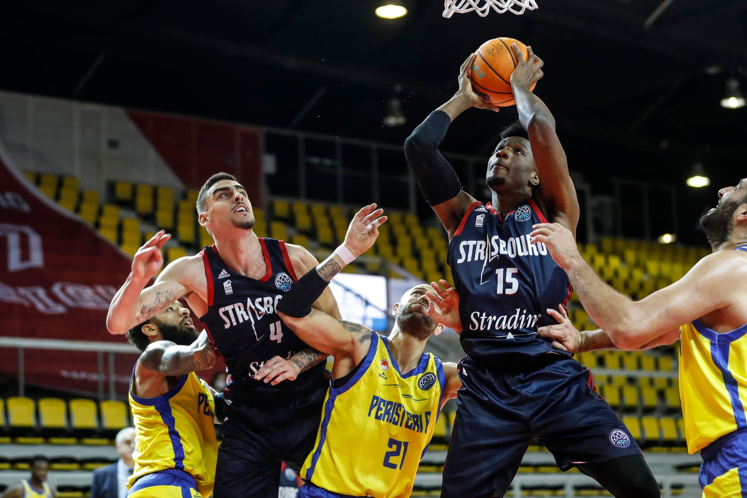 Ebuka Izundu, un ancien flop de la SIG Strasbourg en passe de découvrir l’EuroLeague