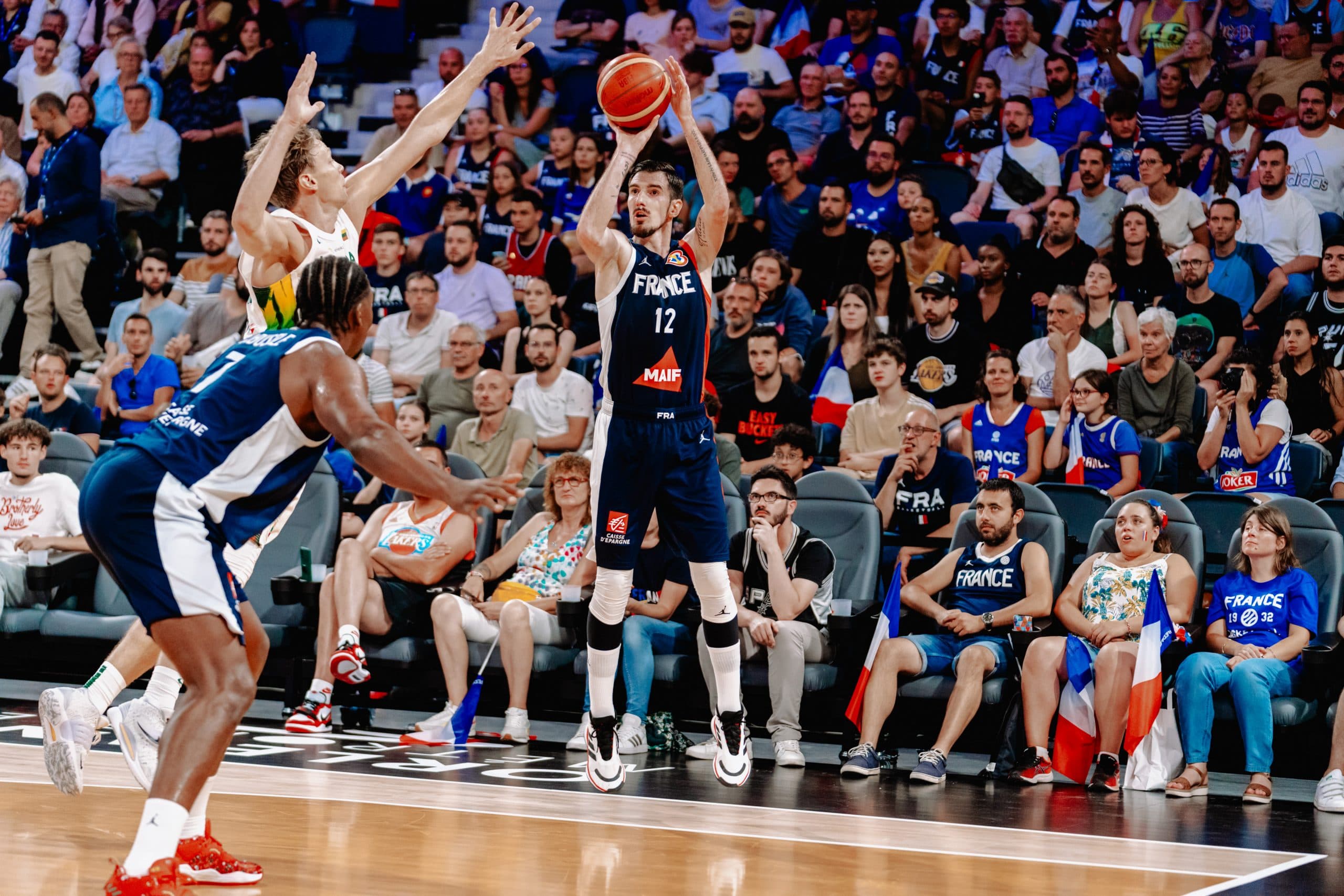Nando De Colo et Nicolas Batum, le retour des tauliers : « Cet été on est bien là »