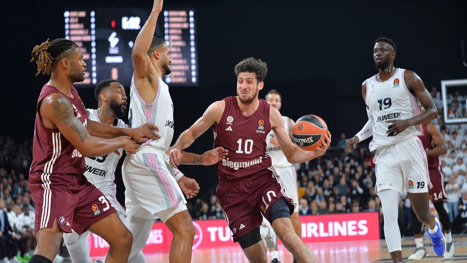 Un crève-coeur de 50 minutes pour l’ASVEL lors de sa première à la LDLC Arena