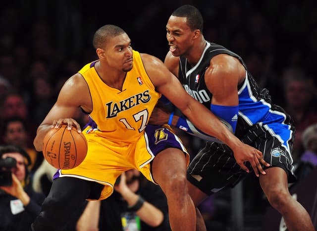 Dwight Howard et Andrew Bynum : la rencontre improbable des deux ex-pivots des Lakers à New York