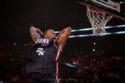 La jeunesse française en vedette du concours de dunks !