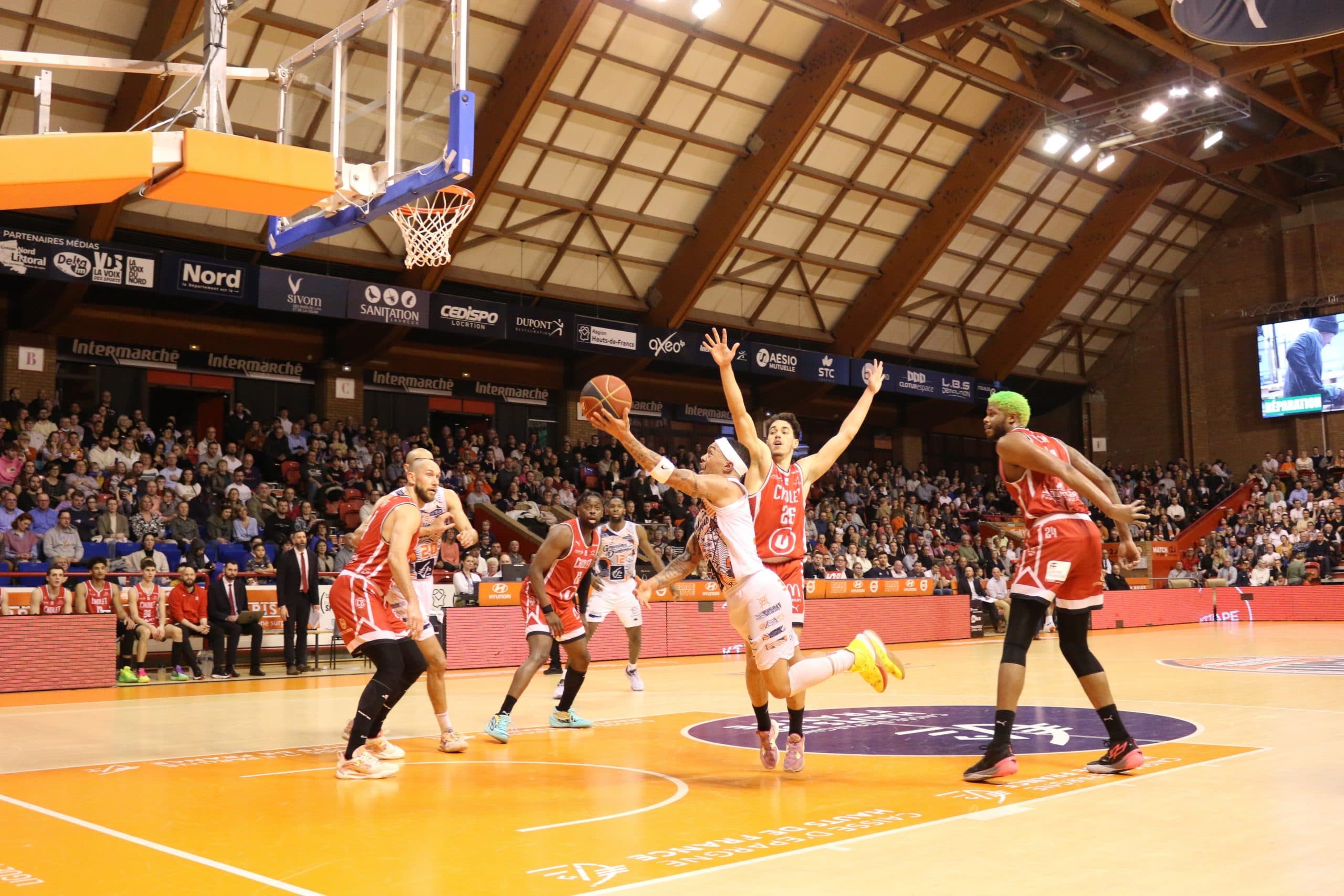 Cholet passe au travers face au BCM Gravelines-Dunkerque