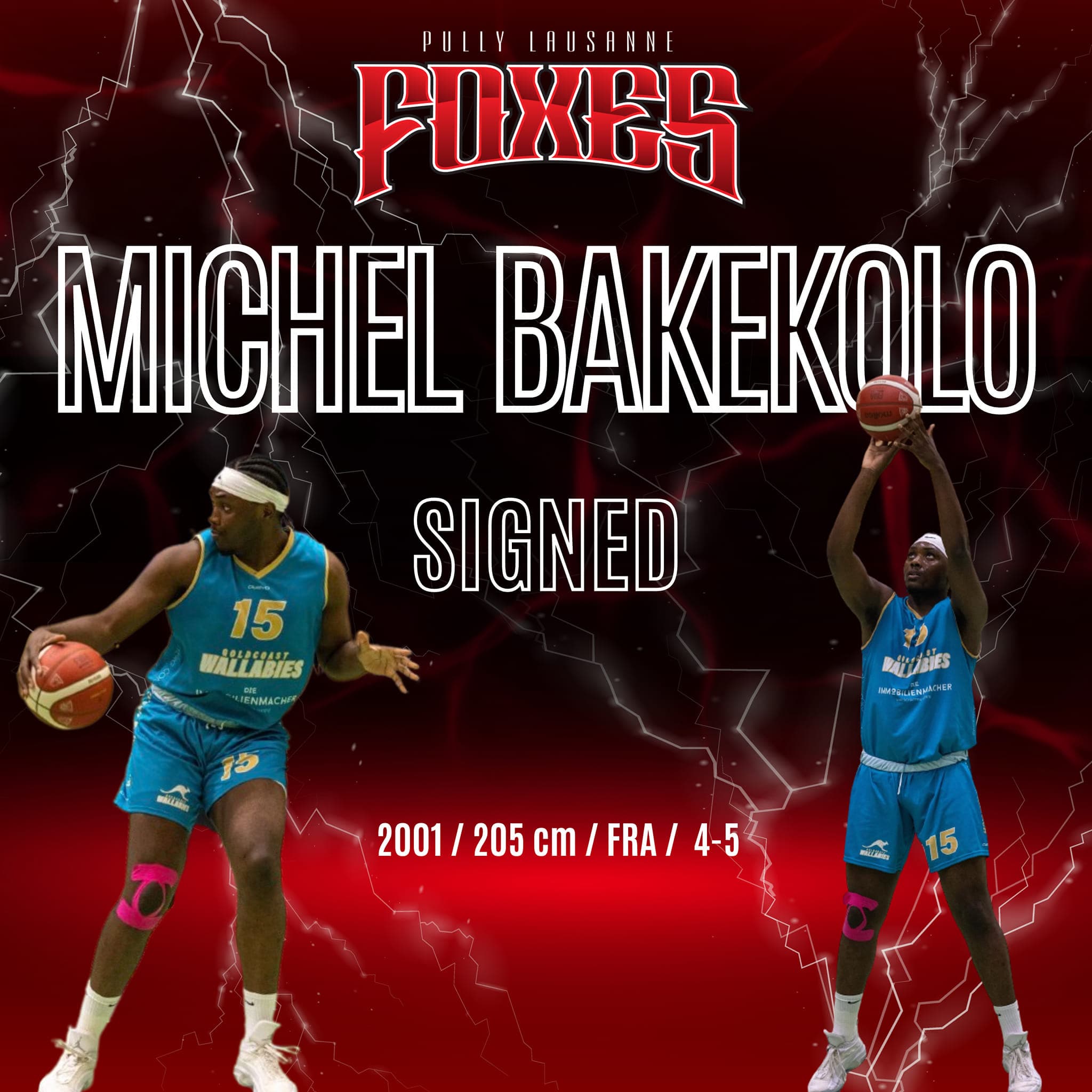 Michel Bakekolo prend du galon en Suisse
