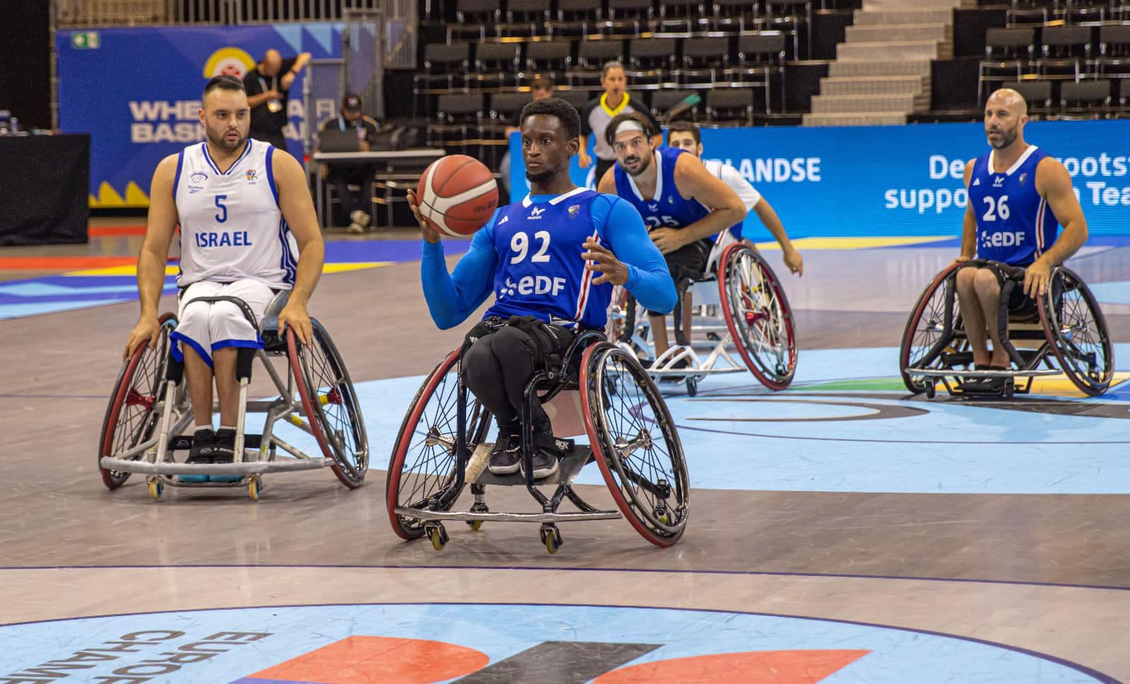 Basket Fauteuil : Les Bleus enchaînent en surclassant Israël